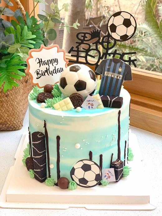足球奶油蛋糕 下单前请仔细阅读商品详情 商品图1