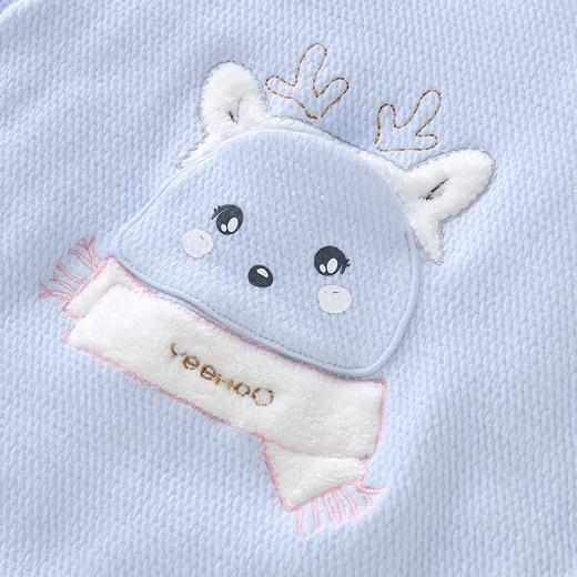 英氏-童衣类（秋）D0英针长蛤 轻蓝色 59CM 商品图1