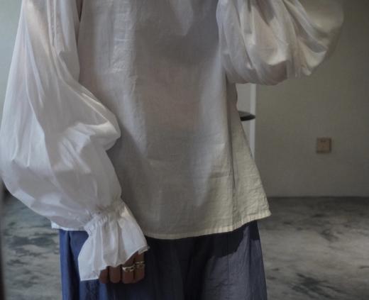 FRANCESCA多色喇叭袖上衣 商品图5