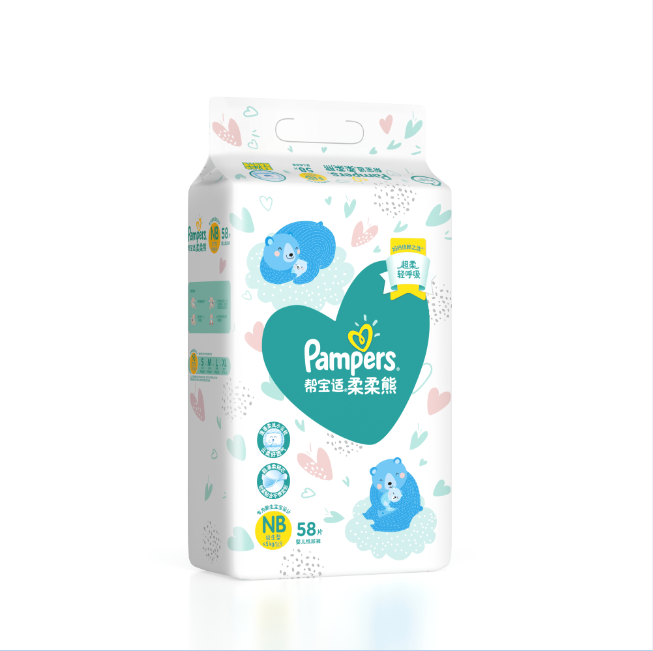 帮宝适柔柔熊纸尿裤