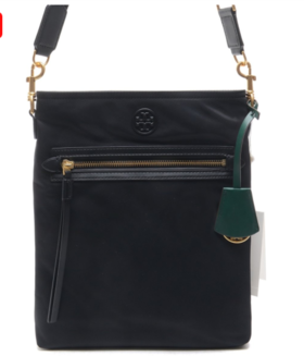 奥莱 [Tori Birch] 20FW女士佩里尼龙斜挎包（74465_001_20F）JPY带授权招加盟代理