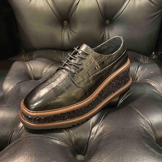 LFGJ 8401 真皮超轻坡跟时装休闲女潮 商品图0