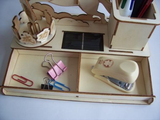 【我做的】太阳能马到成功文具盒 商品图1