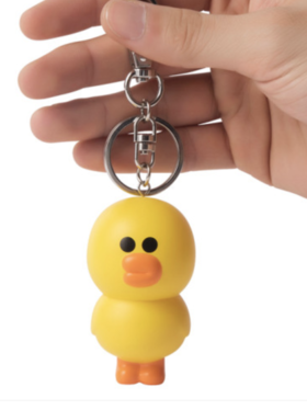 韩国 可爱 Line Friends Sally 钥匙链JPY带授权招加盟代理