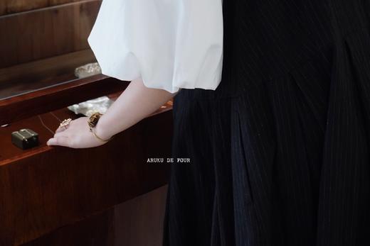 FRANCESCA卡其/浅灰/白/黑波波短袖 商品图6