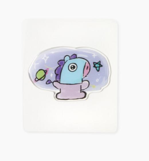 韩国 可爱Line Friends BT21 MANG BABY环氧贴（24型）JPY带授权招加盟代理 商品图0