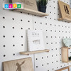 园长之家墙上洞洞板收纳免打孔木质北欧层板装饰墙壁挂隔板置物架 商品缩略图3