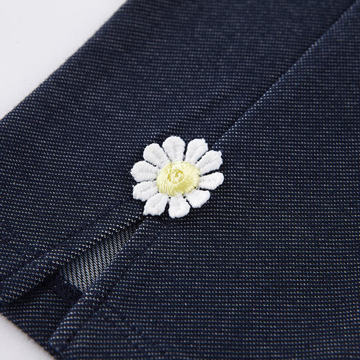 英氏-童衣类（春）E1英针长裤牛仔蓝100CM 商品图3