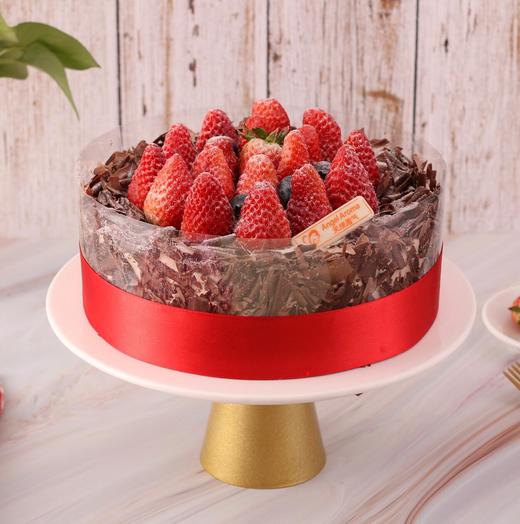 红莓黑森林-欧式蛋糕-诠释最经典的欧式可可蛋糕 商品图0
