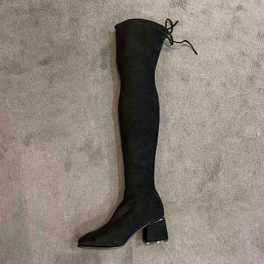 LFGJ 7802 弹力过膝休闲长靴时尚女 商品图1