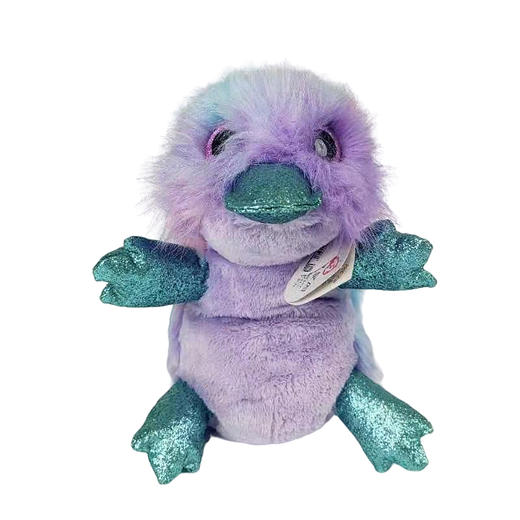 TY紫色鸭嘴兽跃跃毛绒生日公仔礼物玩具 商品图2