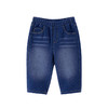 英氏-童衣类（春）E1英针长裤深牛仔蓝100CM 商品缩略图4