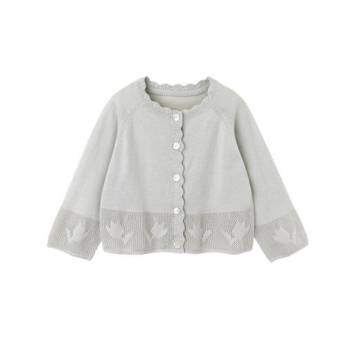 英氏-童衣类（夏）D0英毛短外套山茱萸色 商品图1