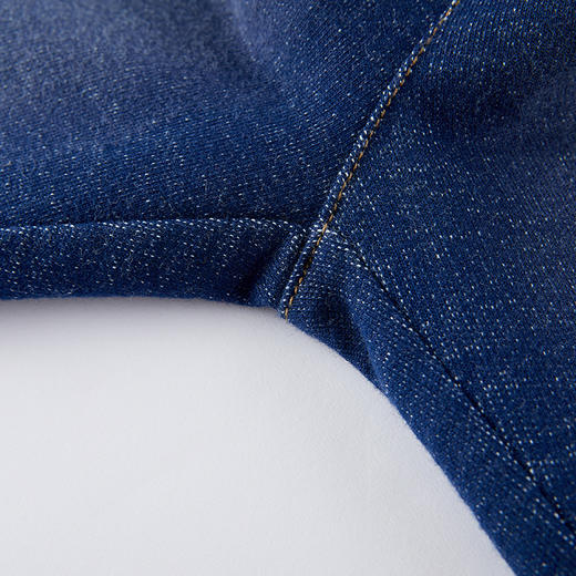 英氏-童衣类（春）E1英针长裤深牛仔蓝100CM 商品图2