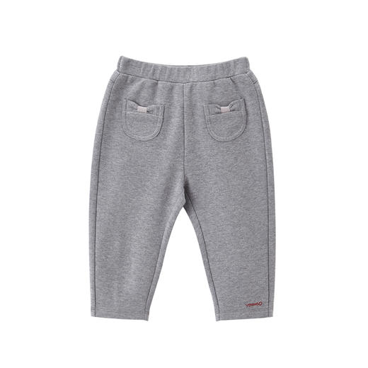 英氏-童衣类（春）E1英针长裤花灰BC07100CM 商品图4