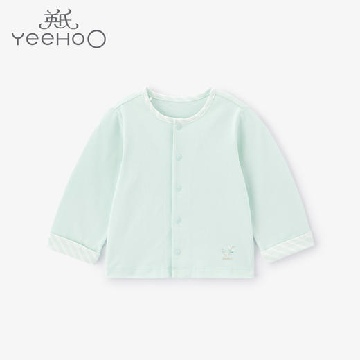 英氏-内衣类（秋）D0绿春居短外套, 清水绿, 73CM 商品图0