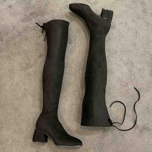 LFGJ 7802 弹力过膝休闲长靴时尚女 商品图3