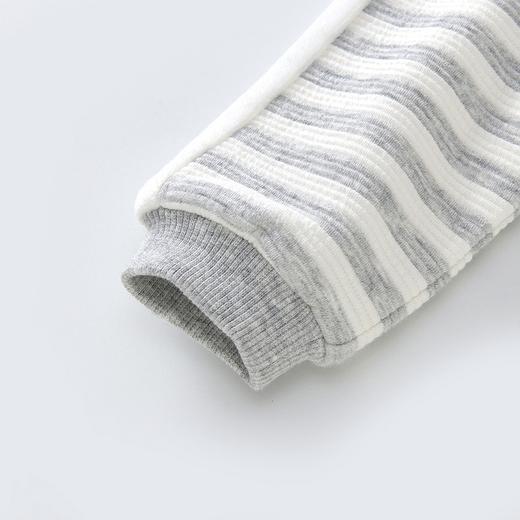 英氏-童衣类（秋）D0英针圆领长套衣浅花灰110CM 商品图2