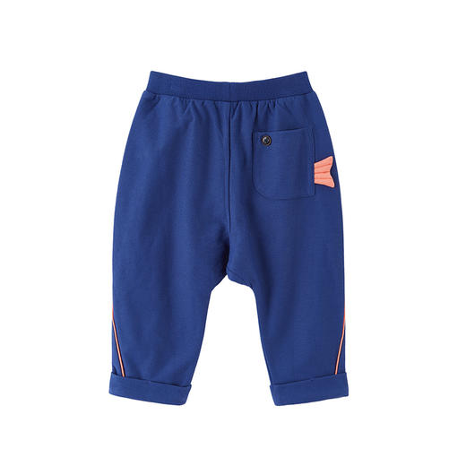 英氏-童衣类（春）E1英针长裤宝蓝110CM 商品图1