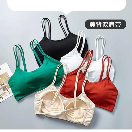 美背文胸女网红爆款吊带小背心式抹胸内衣无钢圈胸罩聚拢性感裹胸 商品图2