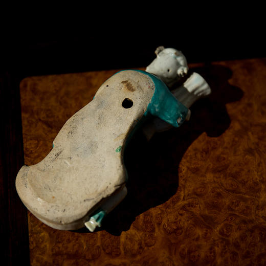 清代 粉彩侍女花瓶壁瓶 商品图4