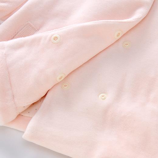 英氏-童衣类（秋）D0英针短帽外套 花粉色 100CM 商品图2