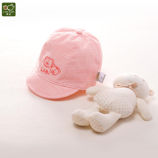 拉比-配饰类（春）D0BB休闲鸭舌帽玫瑰红 商品图0