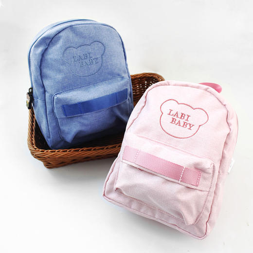 拉比-配饰类（春）D0拉比迷你双肩包玫瑰红 商品图0