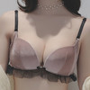 前扣内衣女聚拢小胸无钢圈文胸防下垂丝绒美背收副乳加厚胸罩套装 商品缩略图3