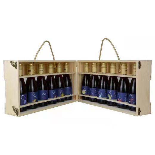 祁连传奇美乐冰红葡萄酒187ml*12整箱 商品图1