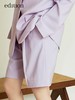edition | 西装短裤女春高腰显瘦羊毛精纺直筒休闲裤子EBA1SOT001 商品缩略图2