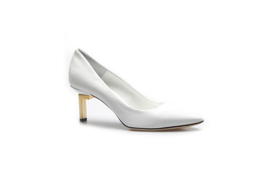 豪麟名鞋奥莱LORIBLU女鞋皮鞋羊皮革LRS70001P白色  原价3960元 商品图0