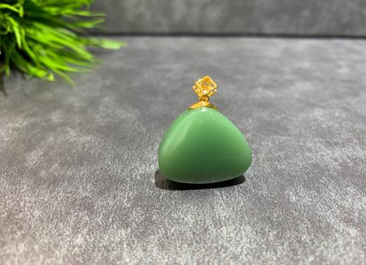 【御珠宫坊】金镶碧玉吊坠 商品图1