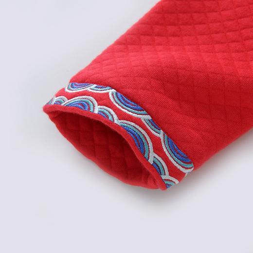 英氏-童衣类（冬）D0新针短外套, 新年红, 80CM 商品图3