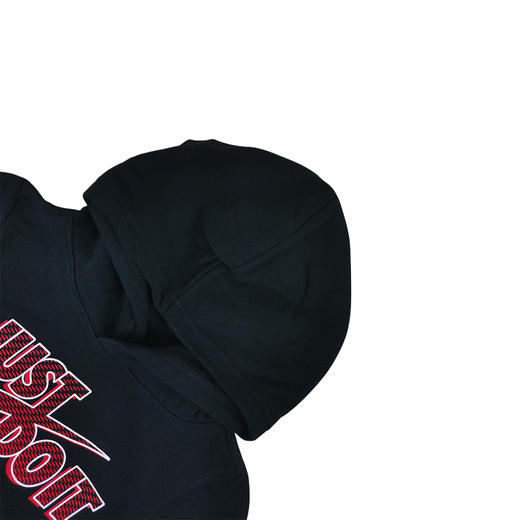 耐克-童衣类（冬）D0小童套头连帽卫衣套装正黑色 商品图3