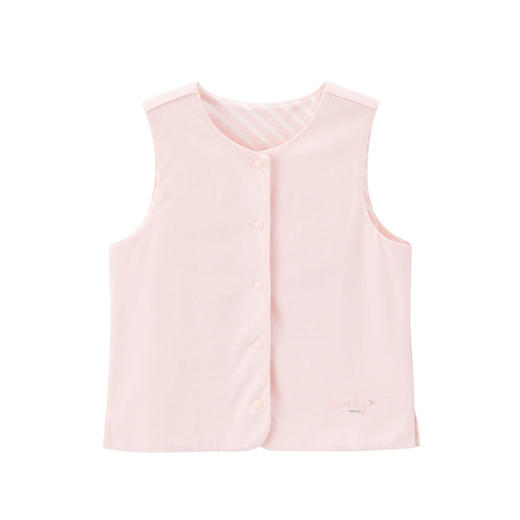 英氏-内衣类（秋）D0粉春居背心, 淡天堂粉, 80CM 商品图4