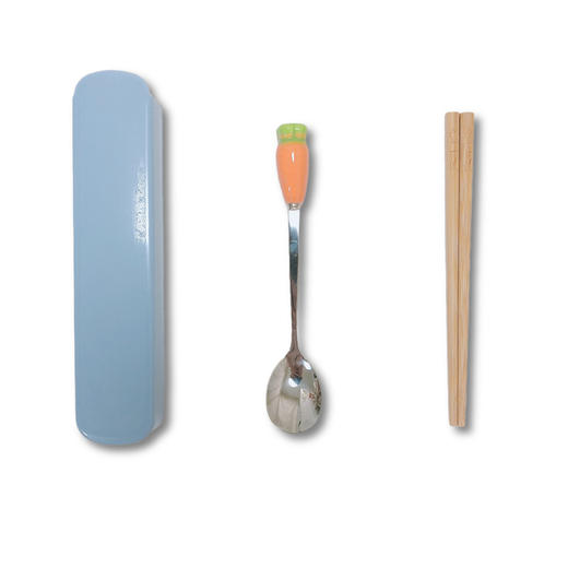 胡萝卜餐具两件套56127-4 （颜色随机） 商品图3