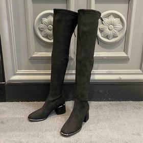 LFGJ 7802 弹力过膝休闲长靴时尚女