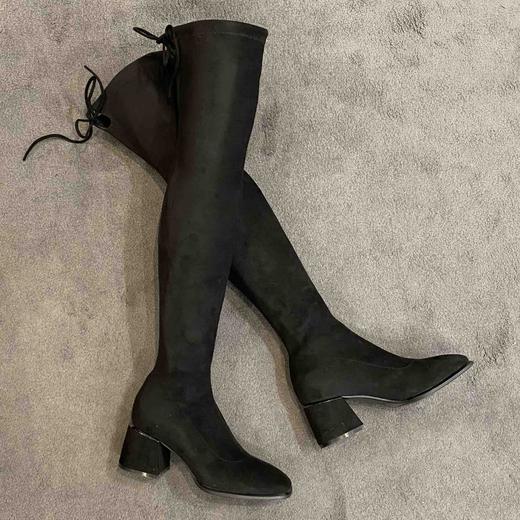 LFGJ 7802 弹力过膝休闲长靴时尚女 商品图2