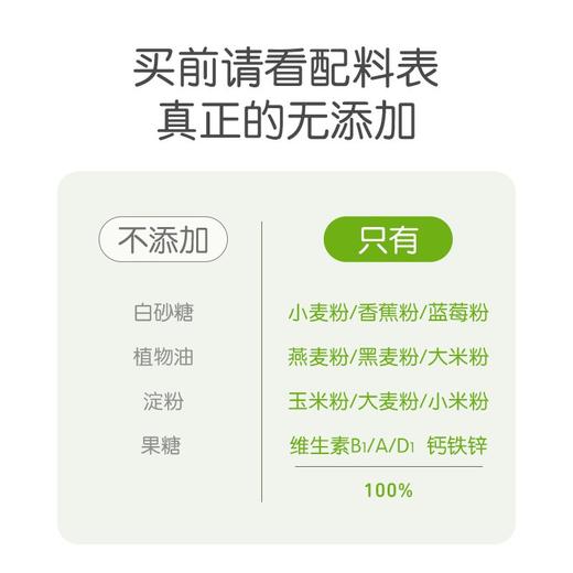 小皮蓝莓香蕉七种谷物粉160g 商品图1