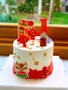 四寸新年奶油蛋糕 下单前请仔细阅读商品详情 商品缩略图1