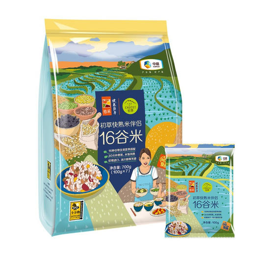 中粮初萃 快熟米伴侣16谷米700g 商品图0