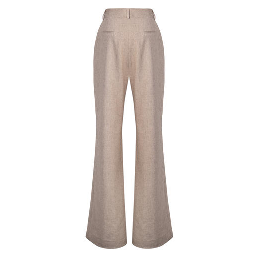 Viktoria Chan | SS21050 Pisa slit flared trousers - outmeail [长裤] 商品图7