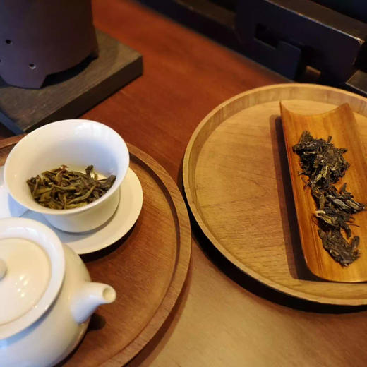 【王德传茶庄】2020年晓光山普洱 临沧普洱茶生茶 云南古树纯料普洱七子饼茶 2020年晓光山 357g（一饼） 商品图4