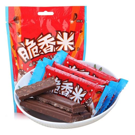 脆香米 脆米心牛奶巧克力 120g/袋 商品图0