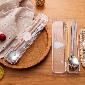 创意便携餐具套装（颜色随机）