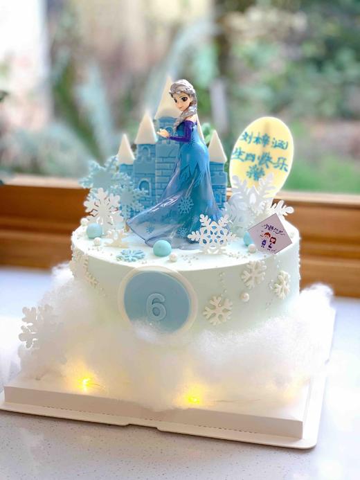 冰雪奇缘奶油蛋糕 下单前请仔细阅读商品详情 商品图0