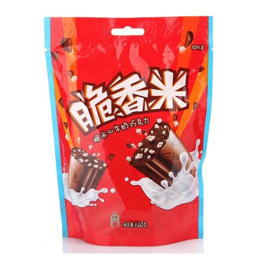 脆香米 脆米心牛奶巧克力 120g/袋 商品图1