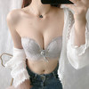 无肩绑带拉绳内衣女聚拢收副乳无钢圈文胸贴调整型上托小胸罩加厚 商品缩略图2