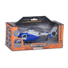 4岁+ | 美国Driven 小小直升飞机儿童仿真模型玩具发声发光静态飞机车模礼物
